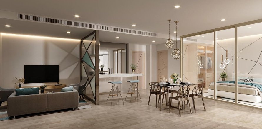 Квартира в Пхукете, Таиланд с 4 комнатами  № 150731