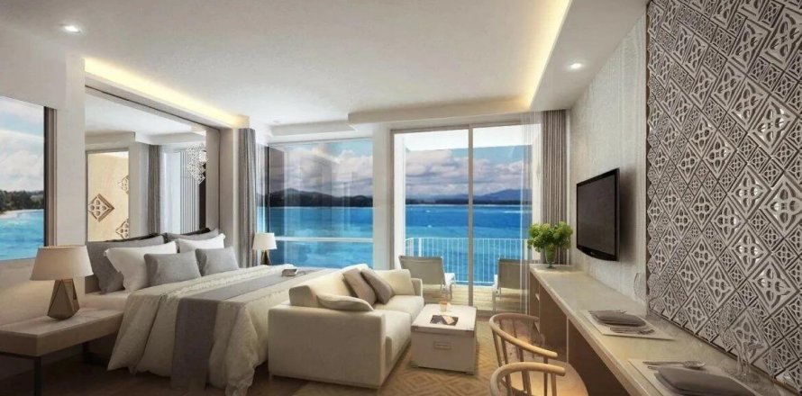 Квартира в Пхукете, Таиланд с 2 комнатами  № 150734