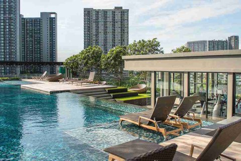 Condo à Bangkok, Thaïlande, 1 chambre  № 208778 - photo 2