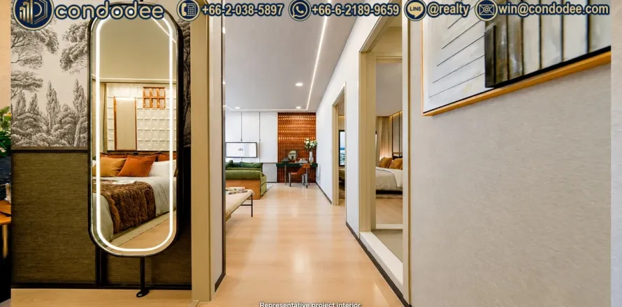 Condo in Watthana, Bangkok, Thailand, 2 bedrooms  № 233996