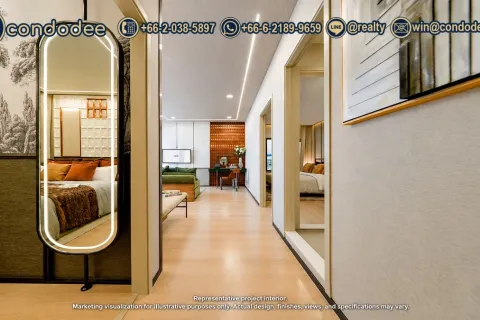 Condo in Watthana, Bangkok, Thailand, 2 bedrooms  № 233995 - photo 3