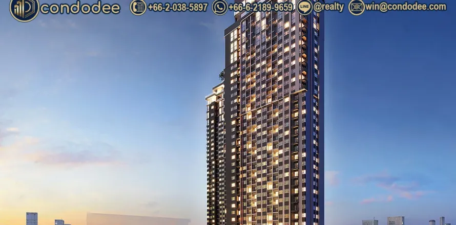 Condo in Watthana, Bangkok, Thailand, 2 bedrooms  № 233995