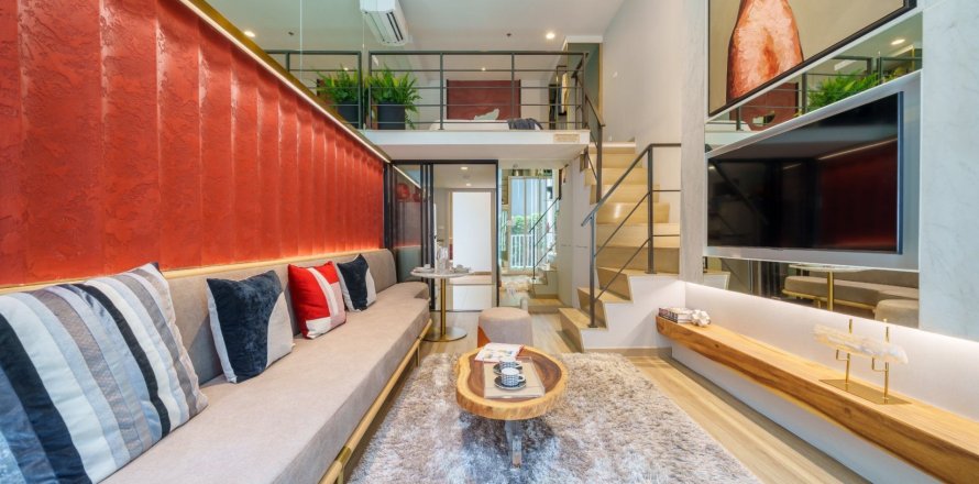 Студия в кондо в Ваттхане, Бангкок, Таиланд № 155805