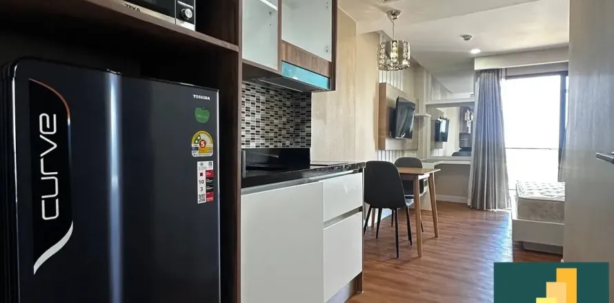 Estudio en el condominio en Jomtien Beach, Pattaya, Tailandia № 210823