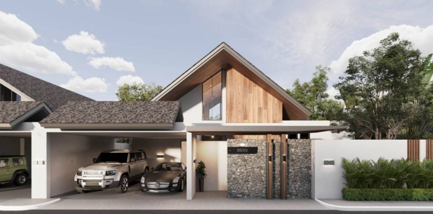 Вилла в Чалонге, Таиланд с 3 спальнями  № 114886