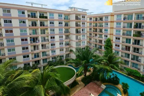 Condo sur Jomtien Beach, Pattaya, Thaïlande, 2 chambres  № 211195