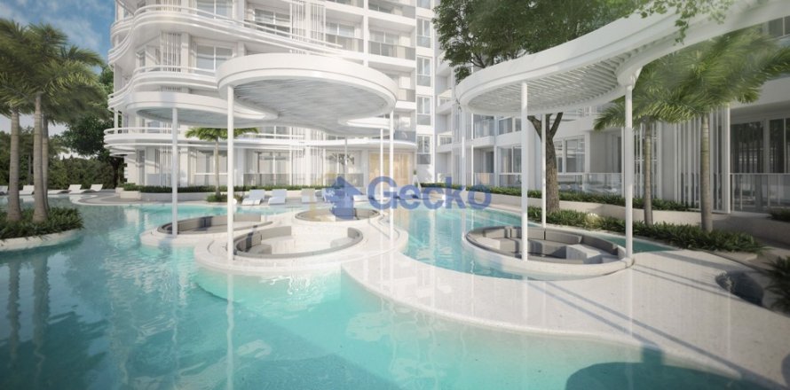 Condo à Pattaya, Thaïlande, 2 chambres № 196566