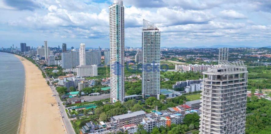 คอนโดมิเนียมในพัทยา, ประเทศไทย, 2 ห้องนอน № 196568