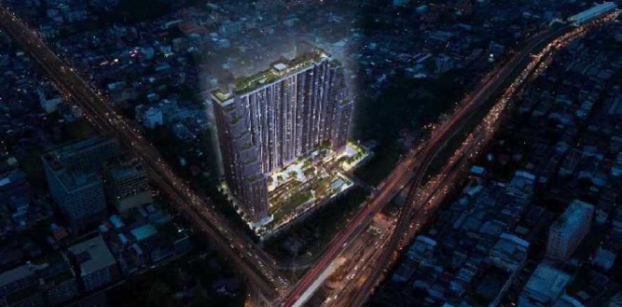 Apartment in Thonburi, Bangkok, Thailand 1 bedroom № 199566