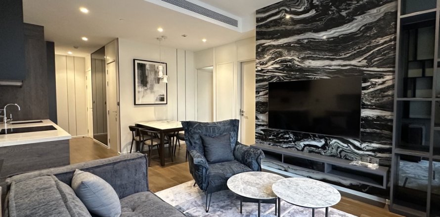 Condo à Bangkok, Thaïlande, 2 chambres  № 179148