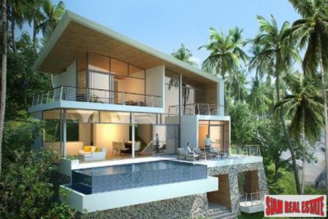 Villa à Ko Samui, Thaïlande 4 chambres № 192809