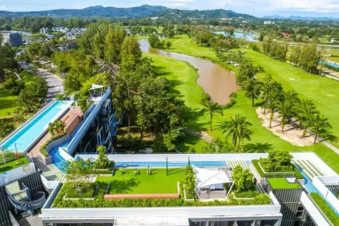 Studio dans le Condo à Bang Tao, Thaïlande  № 153837