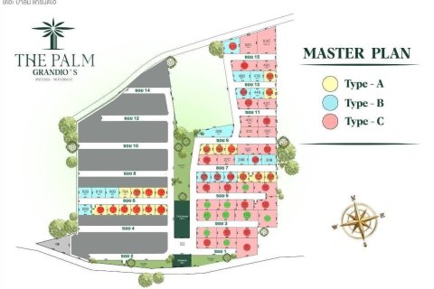 Villa in Pattaya, Thailand 4 bedrooms № 165534 - photo 13