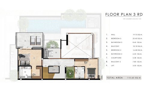 Villa à Ko Kaeo, Thaïlande 4 chambres № 165537 - photo 14