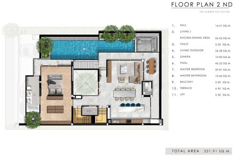 Villa à Ko Kaeo, Thaïlande 4 chambres № 165537 - photo 13