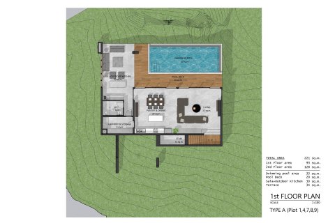 Вилла в Самуи, Таиланд с 3 спальнями  № 165531 - фото 10