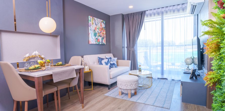 Apartment in Pattaya, Thailand 2 rooms № 159870