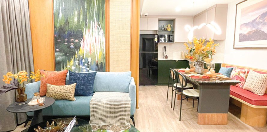 Квартира в Паттайе, Таиланд с 2 комнатами  № 159869