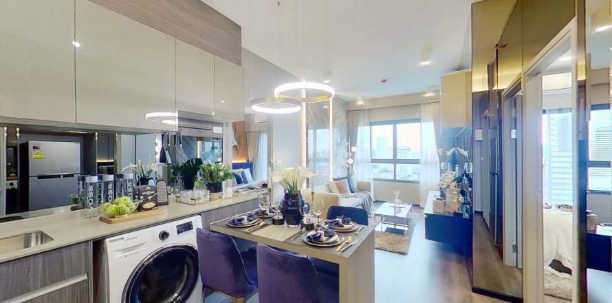 Duplex à Huai Khwang, Bangkok, Thaïlande 2 chambres № 146053