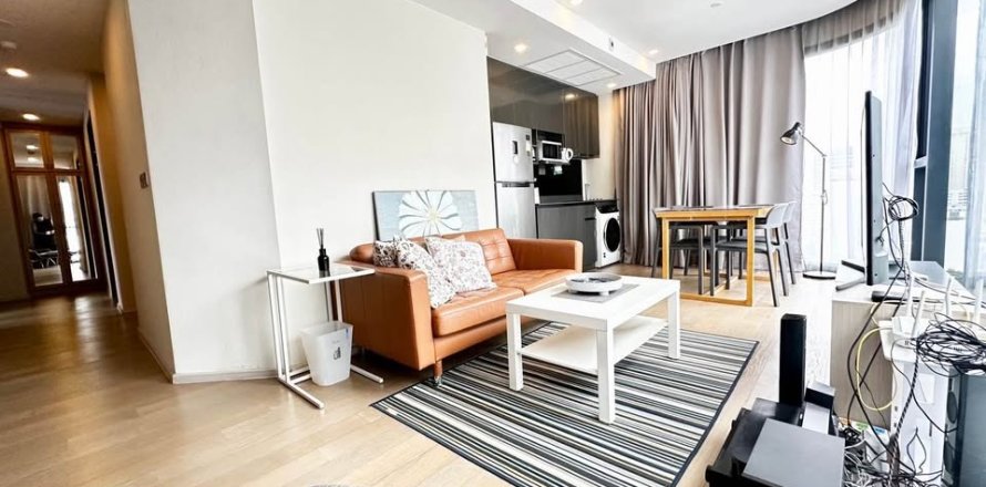 Condo à Bangkok, Thaïlande, 2 chambres  № 155730