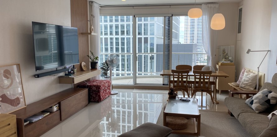 Condo à Yan Nawa, Bangkok, Thaïlande, 2 chambres  № 137239