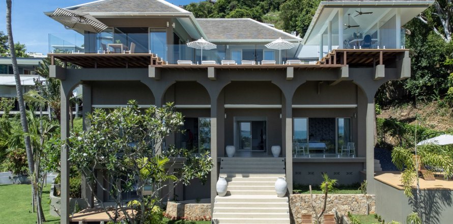 Вилла в Самуи, Таиланд с 5 спальнями  № 169435