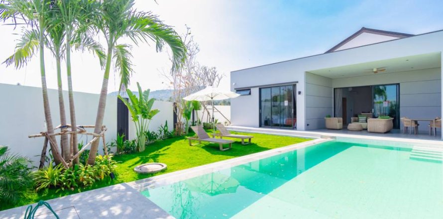 Вилла в Хуа Хине, Таиланд с 4 спальнями  № 156793