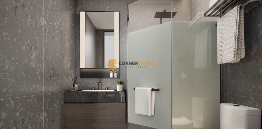 Studio dans le Condo sur Jomtien Beach, Pattaya, Thaïlande  № 232952