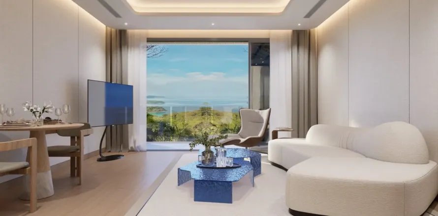 Estudio en el condominio en Bang Tao, Tailandia № 232948