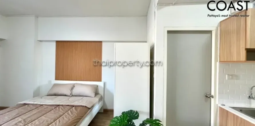 Estudio en el condominio en Jomtien Beach, Pattaya, Tailandia № 212626
