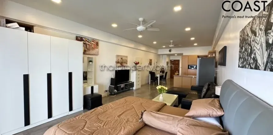Estudio en el condominio en Jomtien Beach, Pattaya, Tailandia № 212631