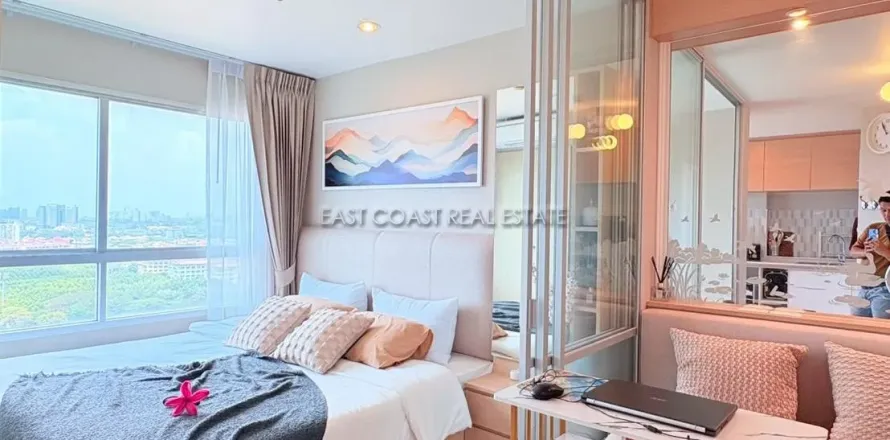 Condominio de 1 dormitorio en Jomtien Beach, Pattaya, Tailandia № 212628