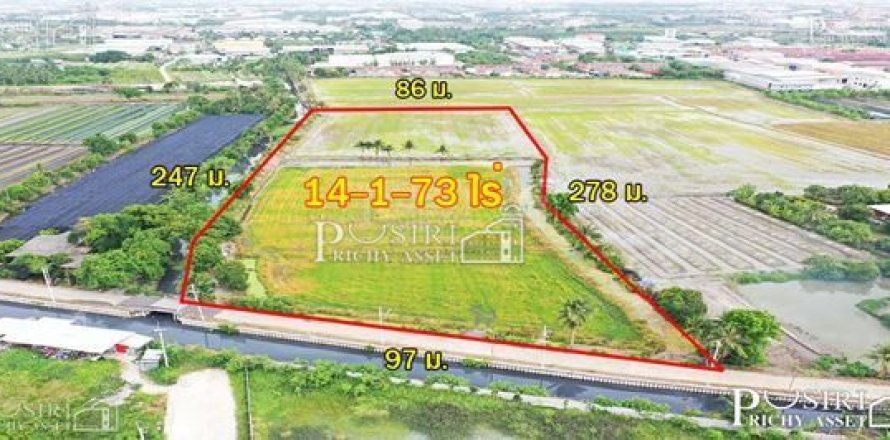 Land in Krathum Baen, Thailand 22400 sq.m. № 169196