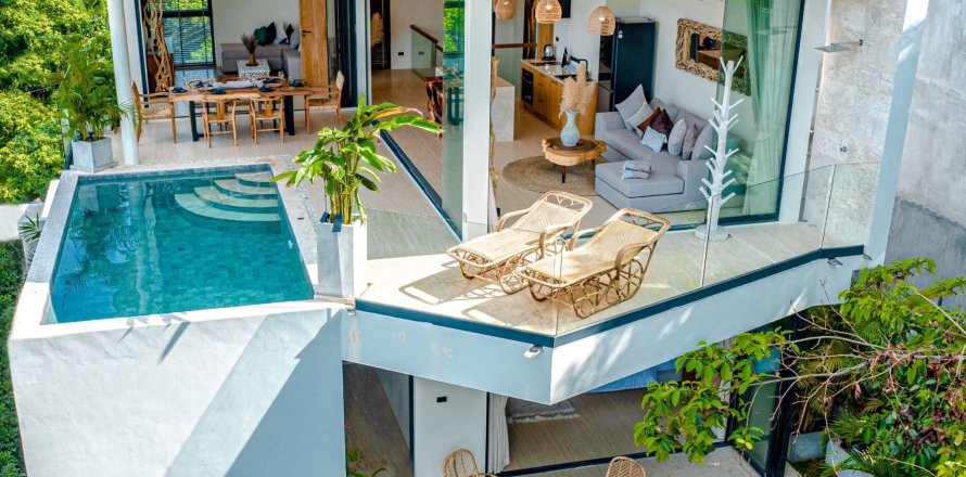 Вилла в Самуи, Таиланд с 3 спальнями  № 147115