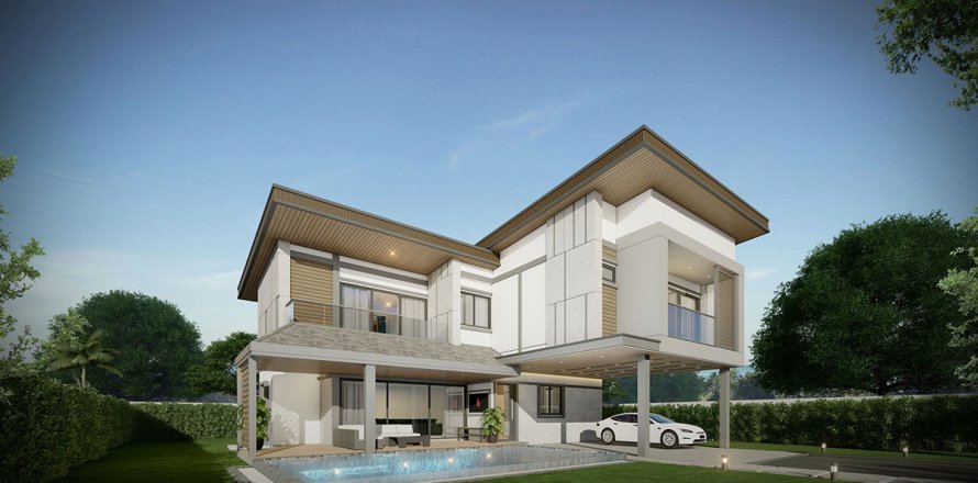 Villa auf Jomtien Beach, Pattaya, Thailand 4 Schlafzimmer № 222571