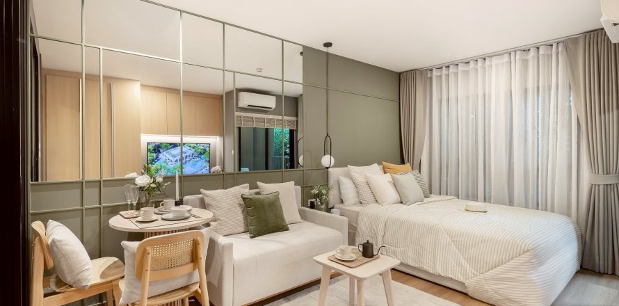 Eigentumswohnung in Bangkok, Thailand, 1 Schlafzimmer  № 222575