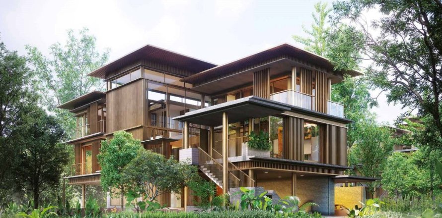 Eigentumswohnung in Bangkok, Thailand, 4 Schlafzimmer № 222574