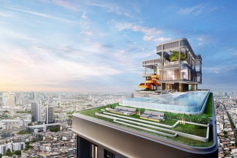 Eigentumswohnung in Thonburi, Bangkok, Thailand, 1 Schlafzimmer  № 222573 - Foto 14