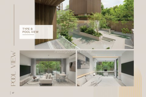 Condo in Pattaya, Thailand, 1 bedroom  № 151034 - photo 2