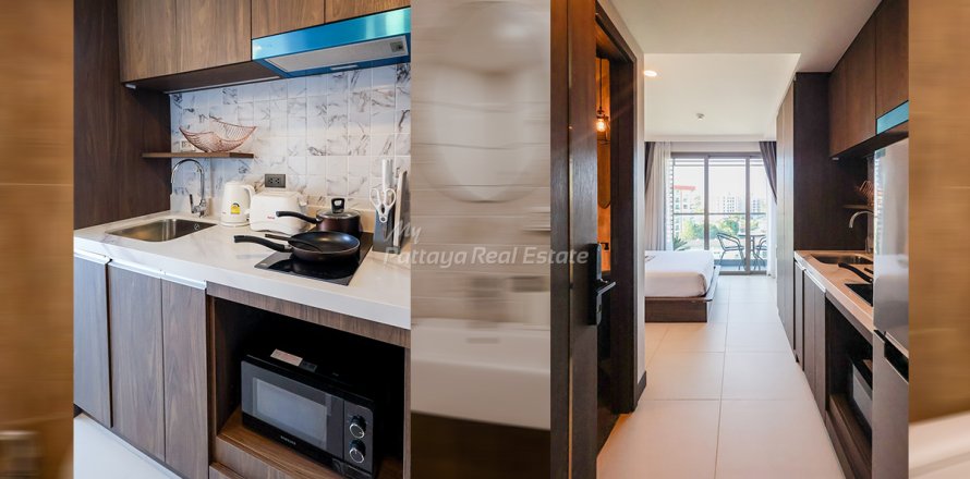 Studio dans le Condo à Bang Sare, Thaïlande № 205263