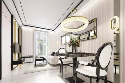 Studio dans le Condo à Pattaya, Thaïlande  № 145356 - photo 1