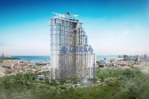 Condo à Pattaya, Thaïlande, 2 chambres  № 195957