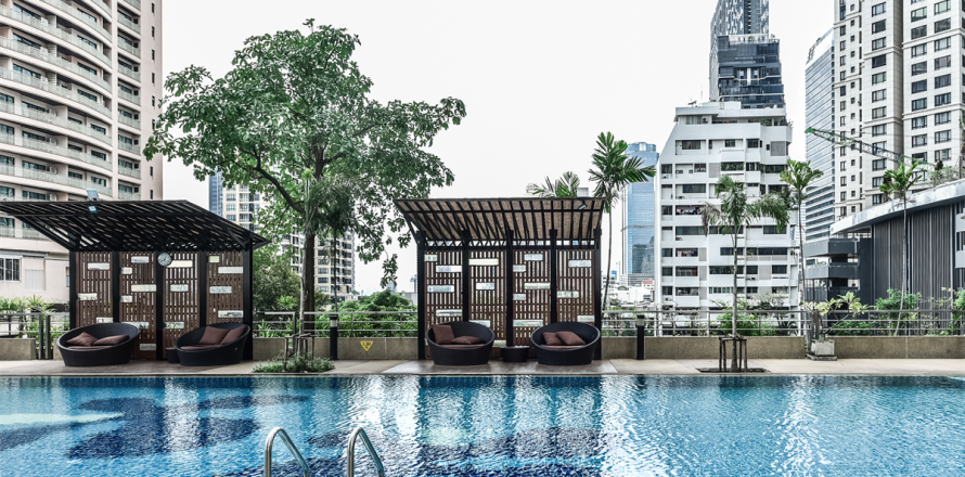 Condo à Bangkok, Thaïlande, 2 chambres № 185814