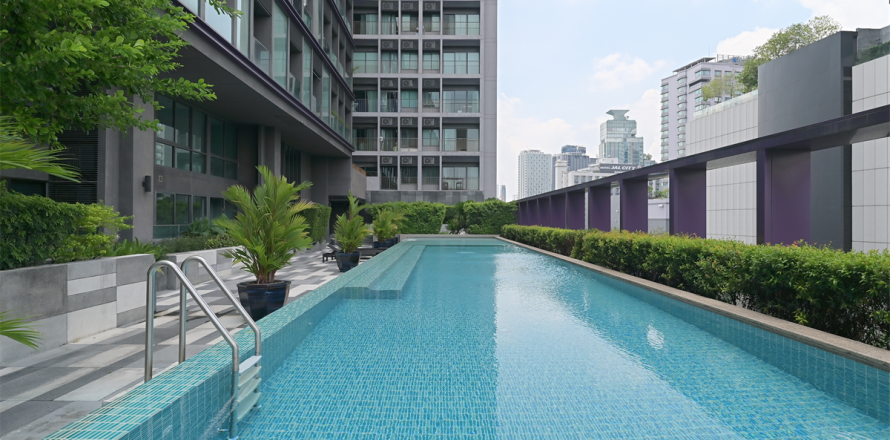 Condo à Bangkok, Thaïlande, 1 chambre  № 185840