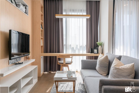 Condo à Bangkok, Thaïlande, 1 chambre № 185837