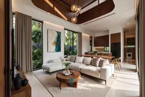 Дом в Банг Тао, Таиланд с 3 спальнями  № 174026 - фото 2