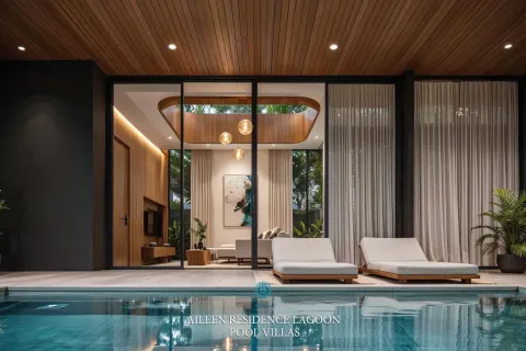 Дом в Банг Тао, Таиланд с 3 спальнями  № 174027 - фото 14