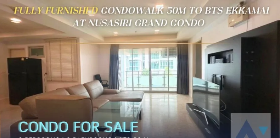 Condo in Khlong Toei, Bangkok, Thailand, 3 bedrooms  № 215286