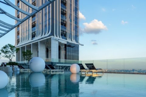 Студия в кондо в Ваттхане, Бангкок, Таиланд № 140814 - фото 13