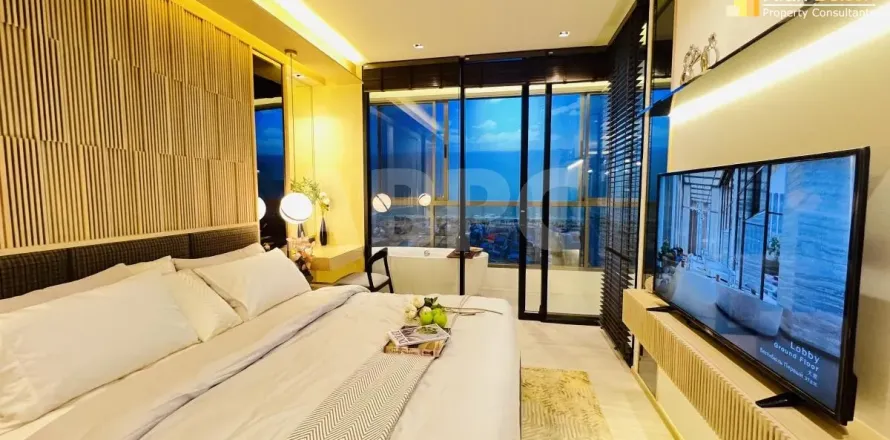Condominio de 1 dormitorio en Jomtien Beach, Pattaya, Tailandia № 211921
